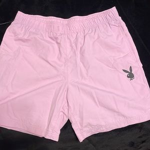 Purple playboy shorts- men’s medium- used once- no strings